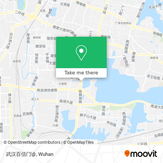 武汉百信门诊 map