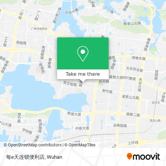 每e天连锁便利店 map