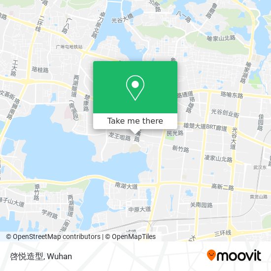啓悦造型 map