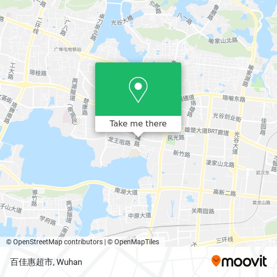百佳惠超市 map