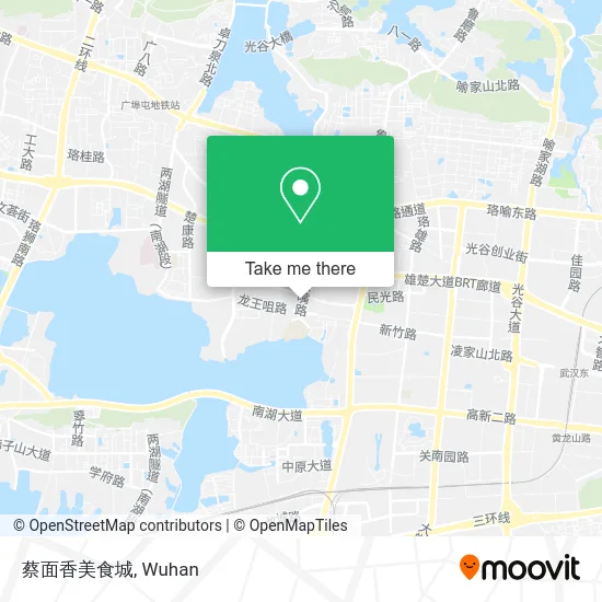 蔡面香美食城 map