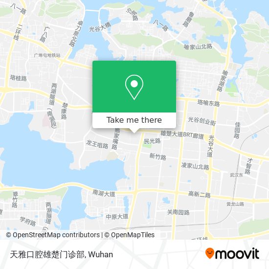天雅口腔雄楚门诊部 map
