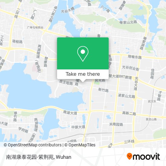 南湖康泰花园-紫荆苑 map