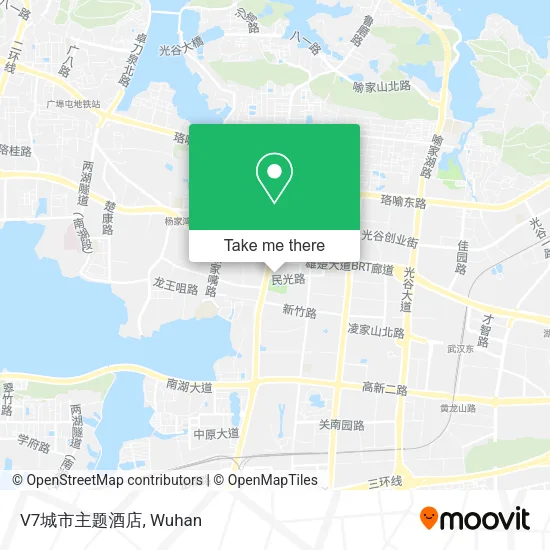 V7城市主题酒店 map