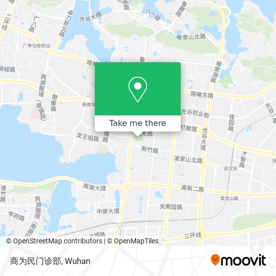 商为民门诊部 map