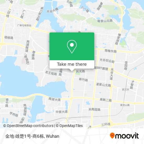 金地·雄楚1号-商6栋 map