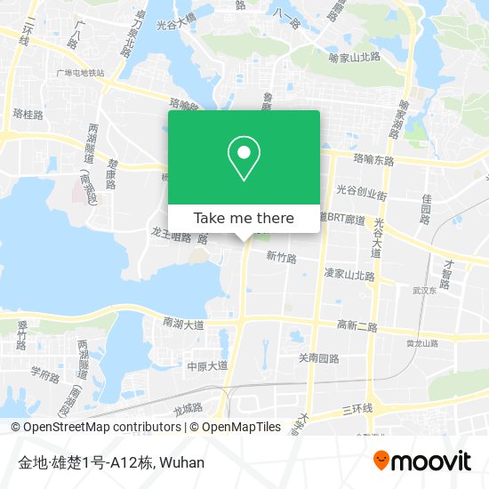 金地·雄楚1号-A12栋 map