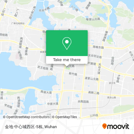 金地·中心城西区-5栋 map