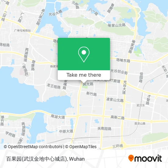 百果园(武汉金地中心城店) map