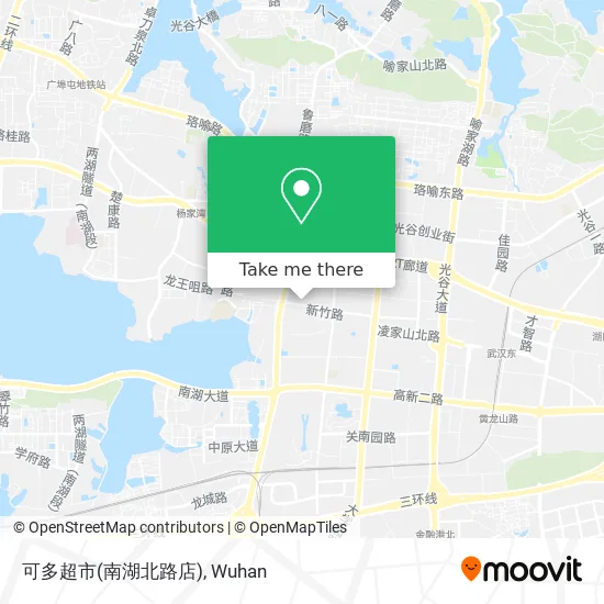 可多超市(南湖北路店) map
