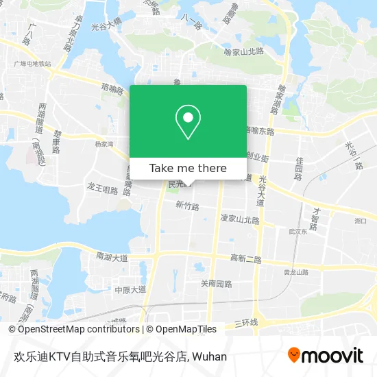 欢乐迪KTV自助式音乐氧吧光谷店 map