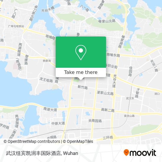 武汉纽宾凯润丰国际酒店 map