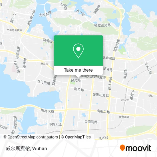 威尔斯宾馆 map