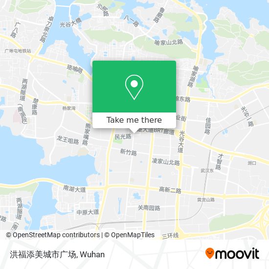 洪福添美城市广场 map