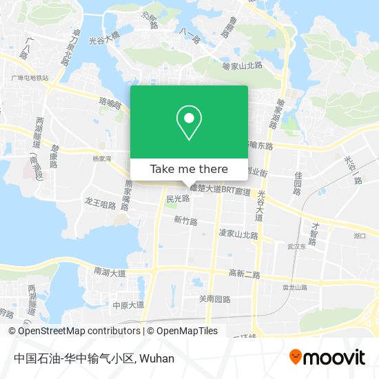中国石油-华中输气小区 map