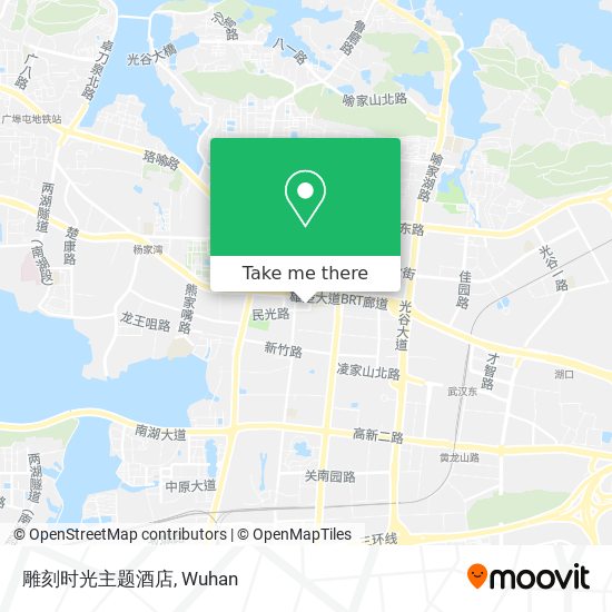 雕刻时光主题酒店 map