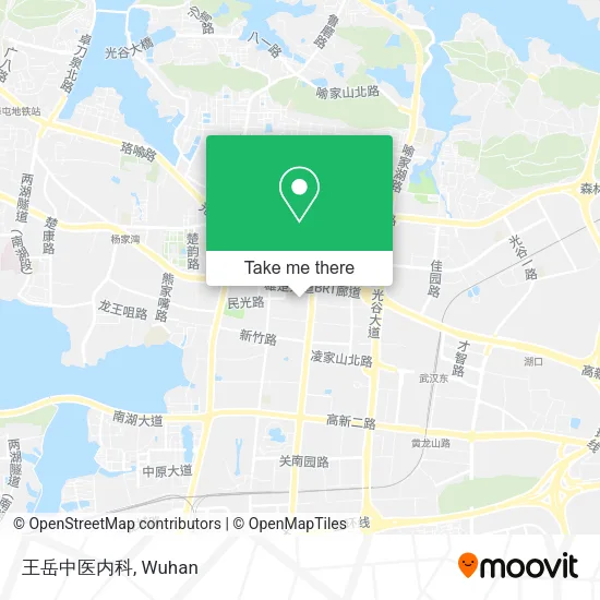 王岳中医内科 map