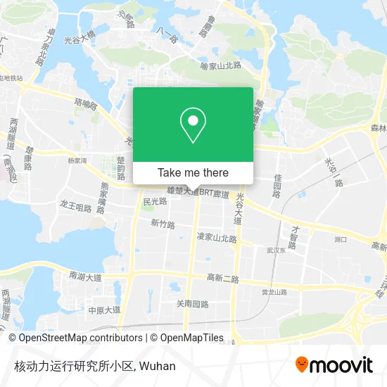 核动力运行研究所小区 map