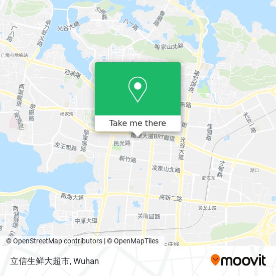 立信生鲜大超市 map