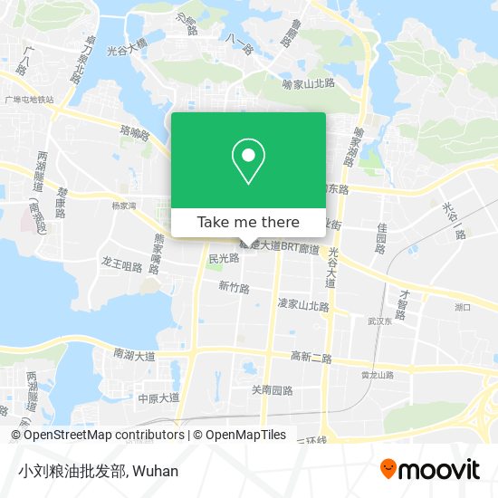 小刘粮油批发部 map