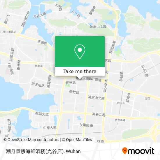 潮舟量贩海鲜酒楼(光谷店) map