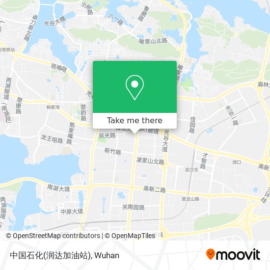 中国石化(润达加油站) map