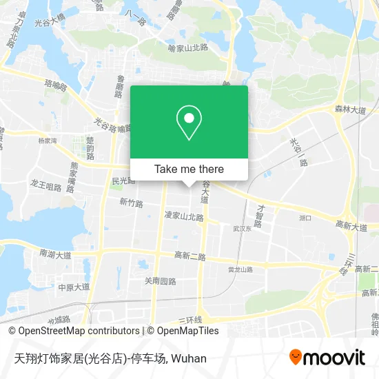 天翔灯饰家居(光谷店)-停车场 map
