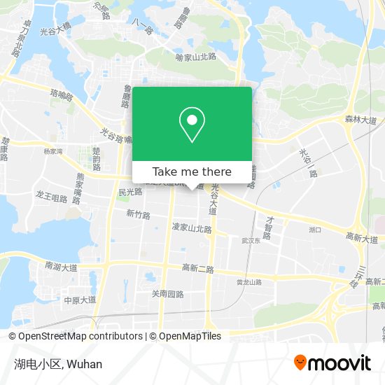 湖电小区 map