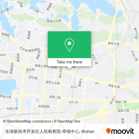 东湖新技术开发区人民检察院-举报中心 map