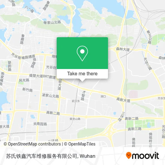 苏氏铁鑫汽车维修服务有限公司 map