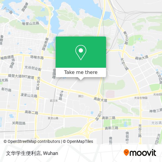 文华学生便利店 map