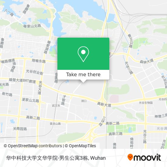 华中科技大学文华学院-男生公寓3栋 map