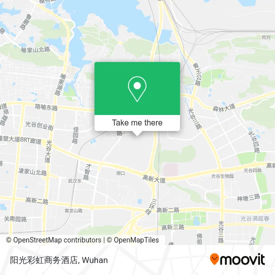 阳光彩虹商务酒店 map