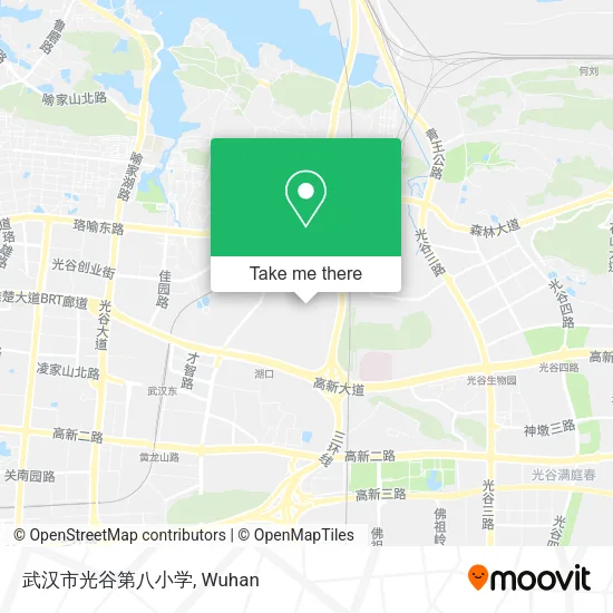武汉市光谷第八小学 map