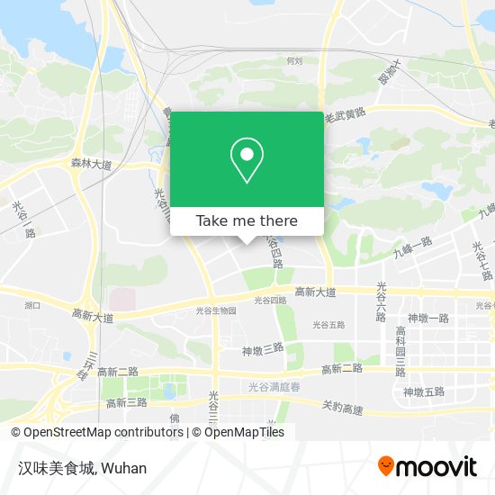 汉味美食城 map