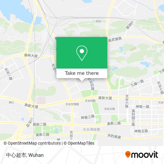 中心超市 map