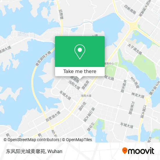 东风阳光城黄馨苑 map