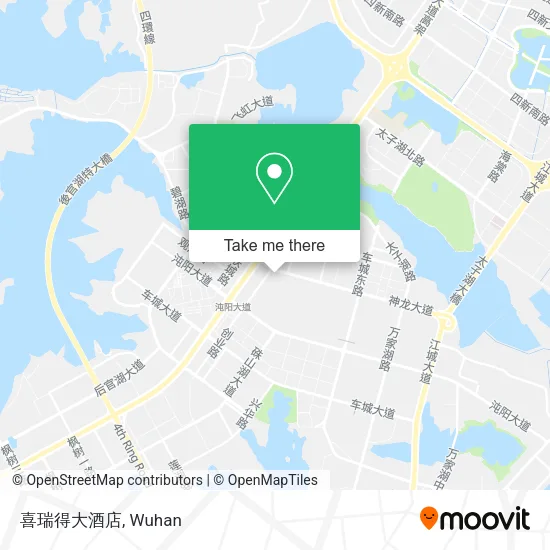 喜瑞得大酒店 map