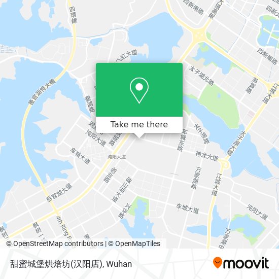 甜蜜城堡烘焙坊(汉阳店) map