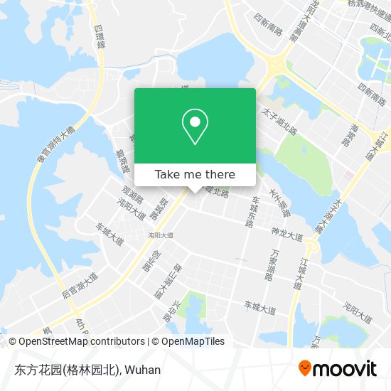 东方花园(格林园北) map
