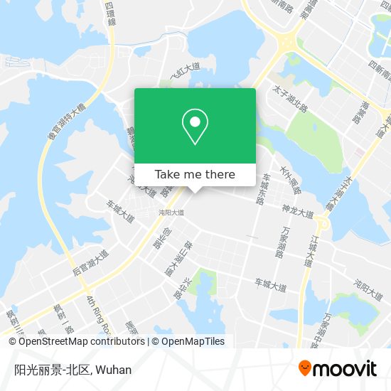 阳光丽景-北区 map