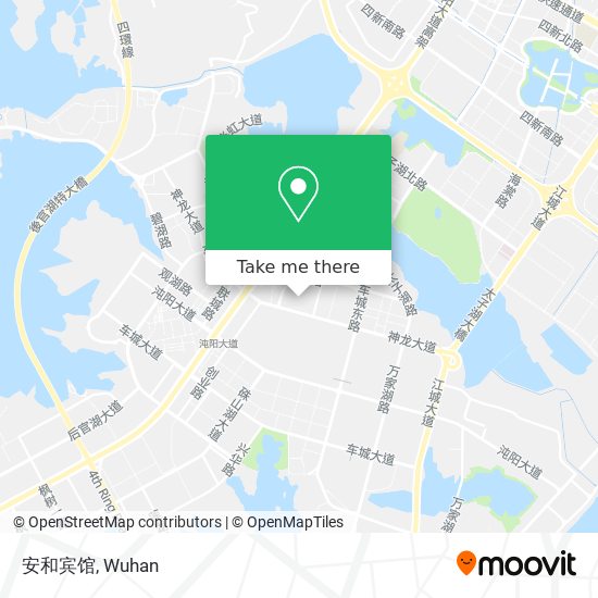 安和宾馆 map