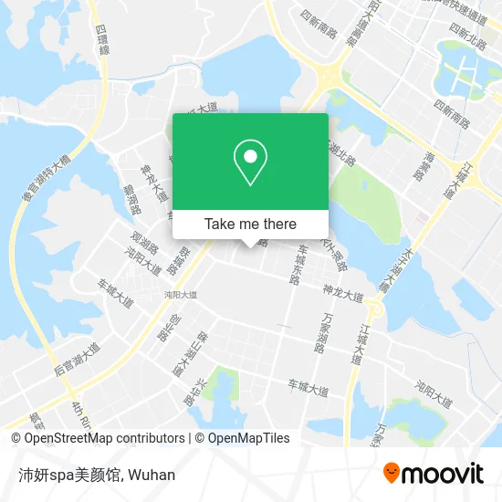 沛妍spa美颜馆 map