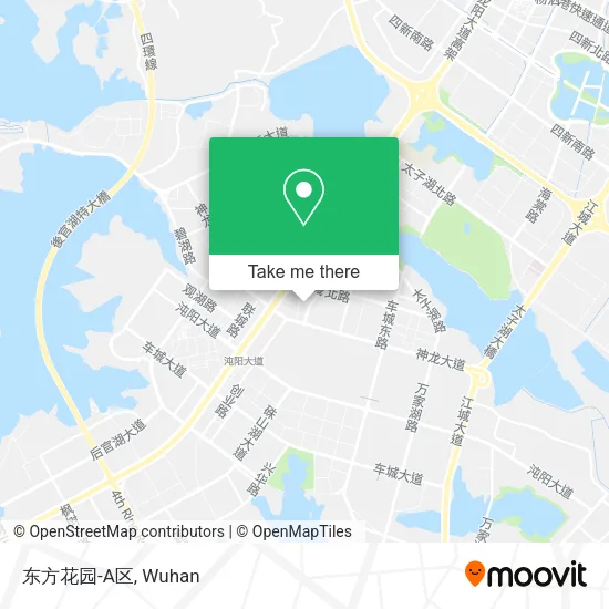 东方花园-A区 map