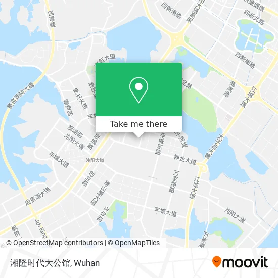 湘隆时代大公馆 map