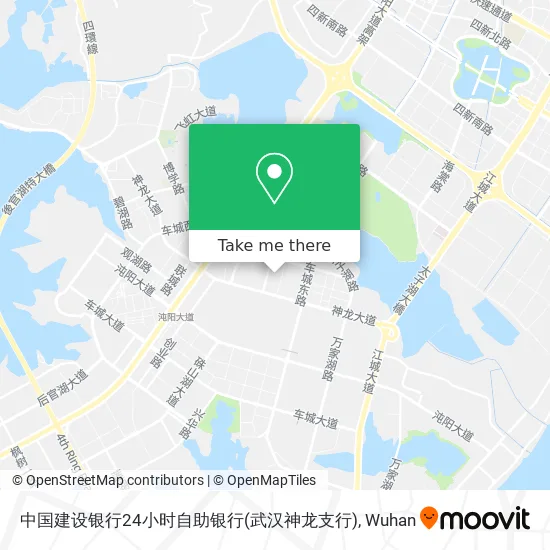 中国建设银行24小时自助银行(武汉神龙支行) map