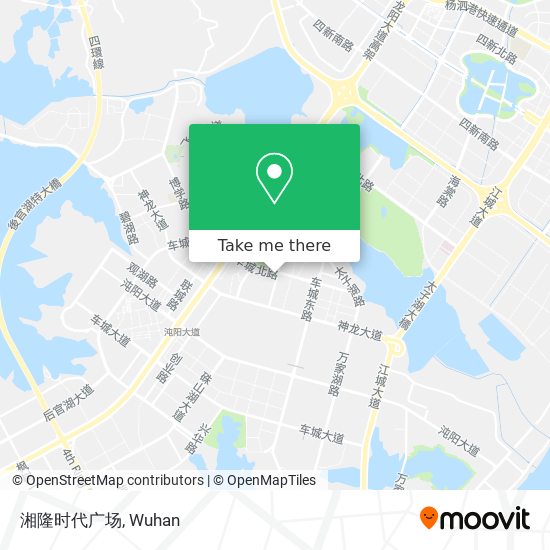 湘隆时代广场 map