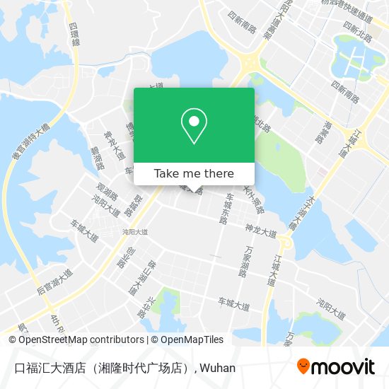 口福汇大酒店（湘隆时代广场店） map