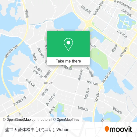盛世天爱体检中心(沌口店) map