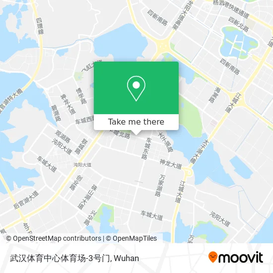 武汉体育中心体育场-3号门 map